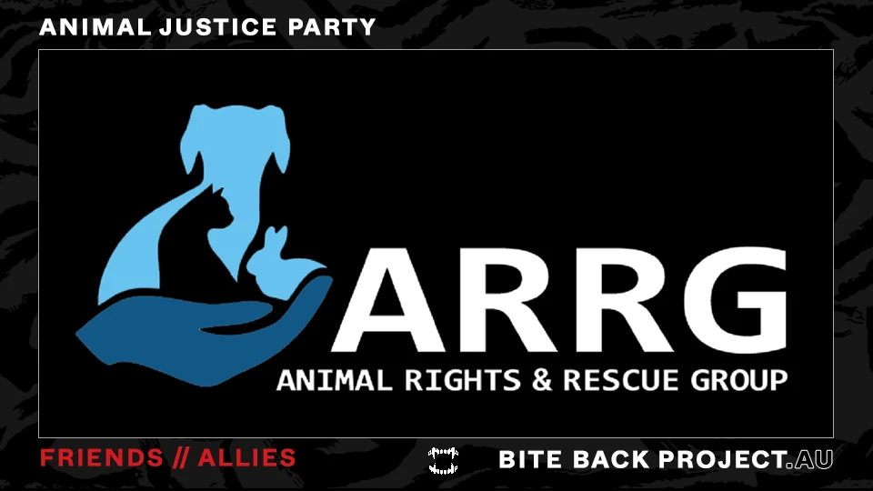 Dark Bite Back-style friend image for Animal Rights & Rescue Group.