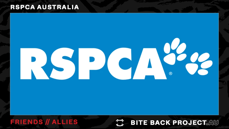 Dark Bite Back-style friend image for RSPCA Australia.